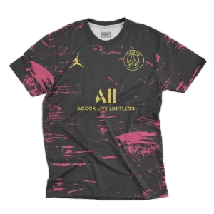 Camisa PSG Grunge Rose Jordan