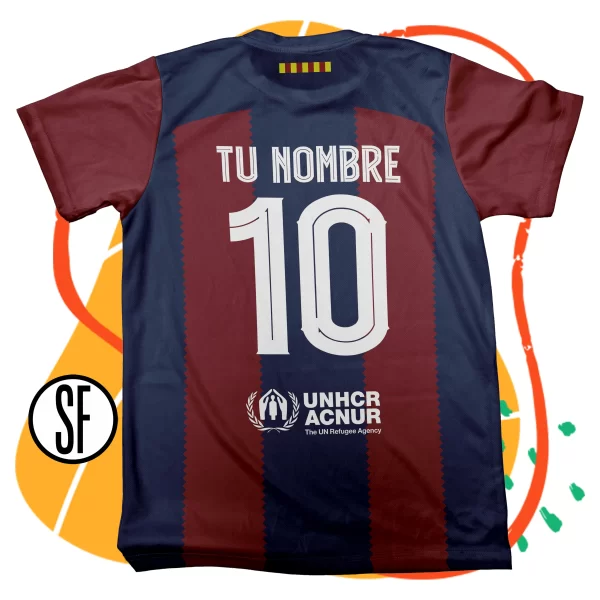 Barcelona-Home-23-24-Camiseta Atras