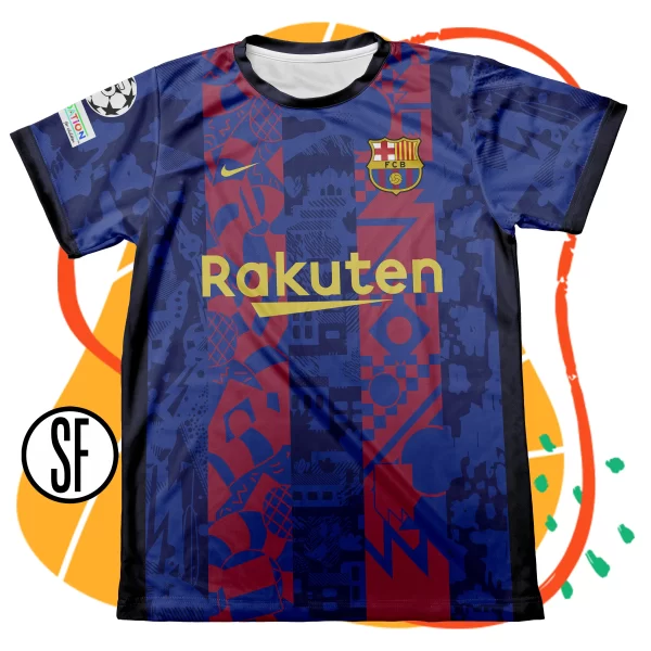 FC-Barcelona-Tercera-21-22-Camiseta Frente