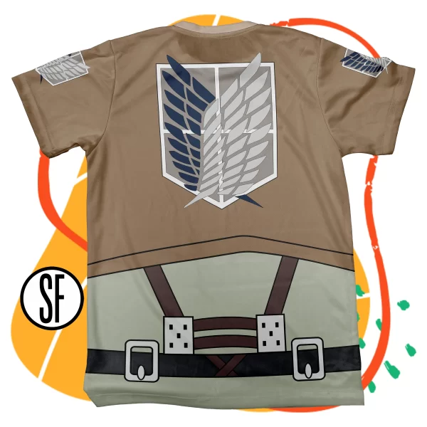 Eren Camisa Legion-Camiseta-Atras