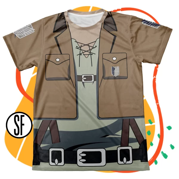 Eren Camisa Legion-Camiseta-Atras