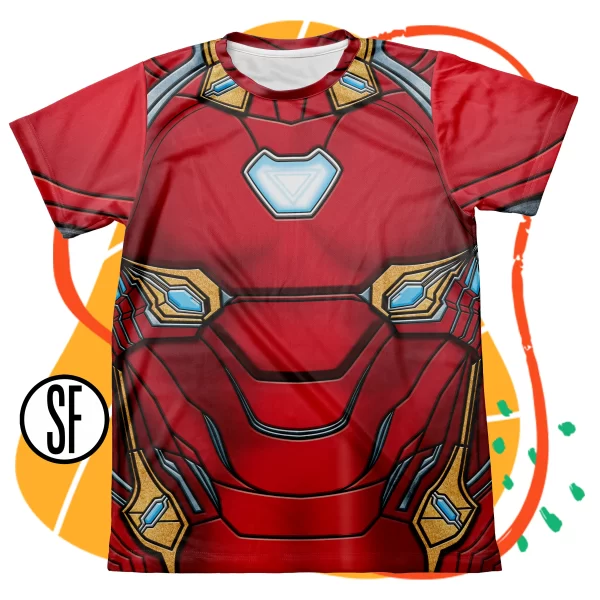 Iron Man Infinity War-Camiseta-Frente