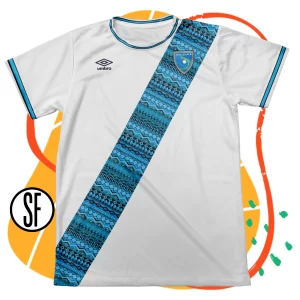 Seleccion de Guatemala local 2023-Camiseta-Frente-Manga-Corta