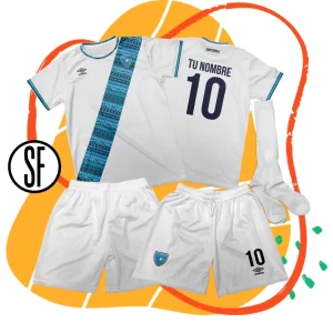 Seleccion de Guatemala local 2023-UNIFORME-MANGA-CORTA