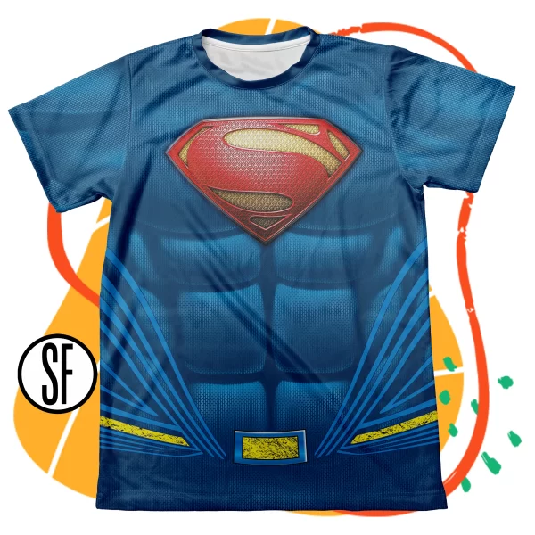 Superman Azul-Camiseta-Frente